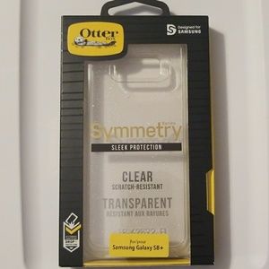 Otterbox Symmetry Galaxy S8+ Clear/Silver Case